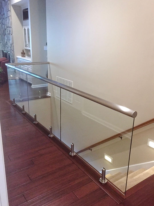 photo of custom architectural glass