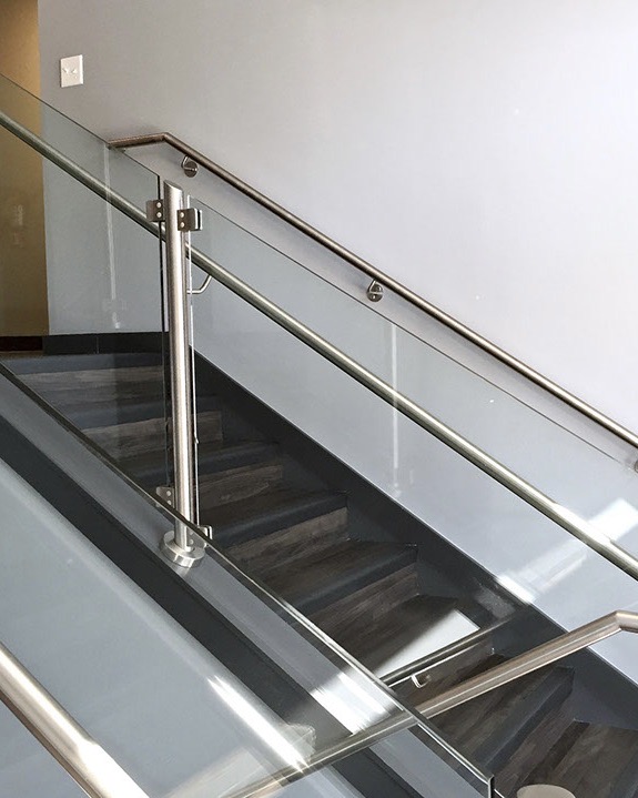 photo of custom architectural glass