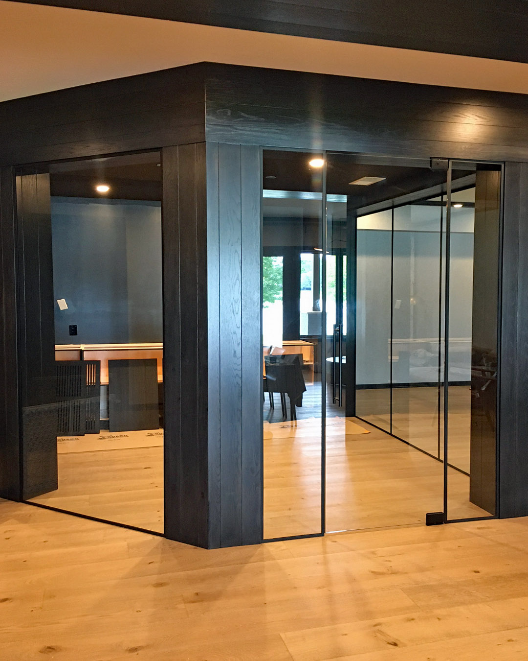 photo of custom architectural glass