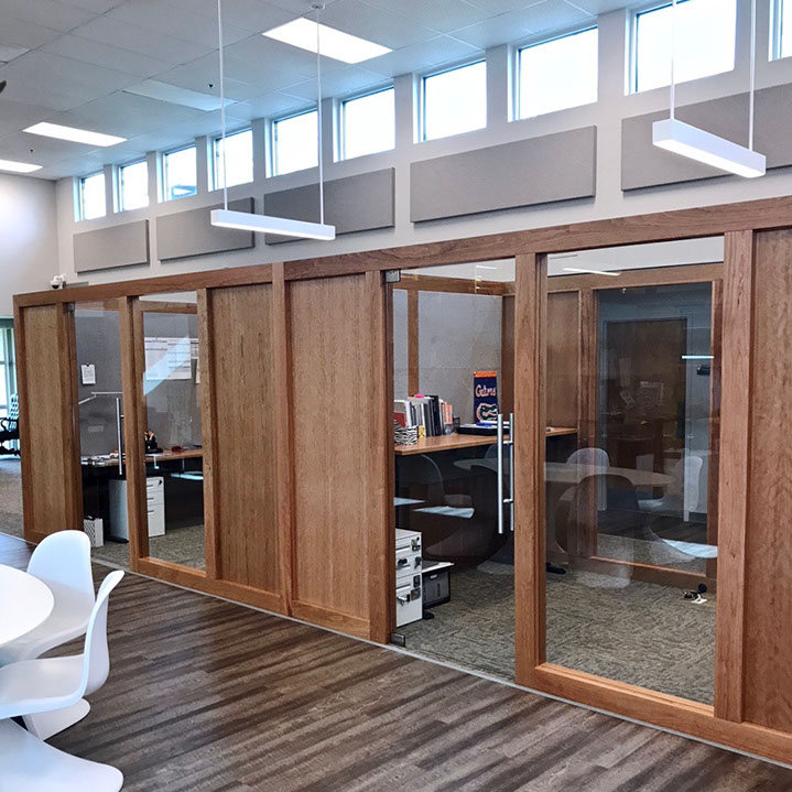 photo of custom architectural glass